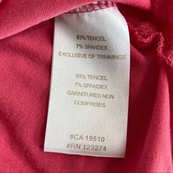 Lole Lightweight Scoopneck Athletic Performance Short Sleeve Top Pink Small - Picture 10 of 10